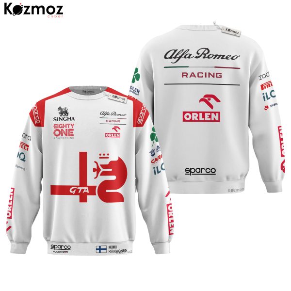 Kimi Raikkonen Racing Costume 2021 Collection - Alfa Romeo Racing Team - 8