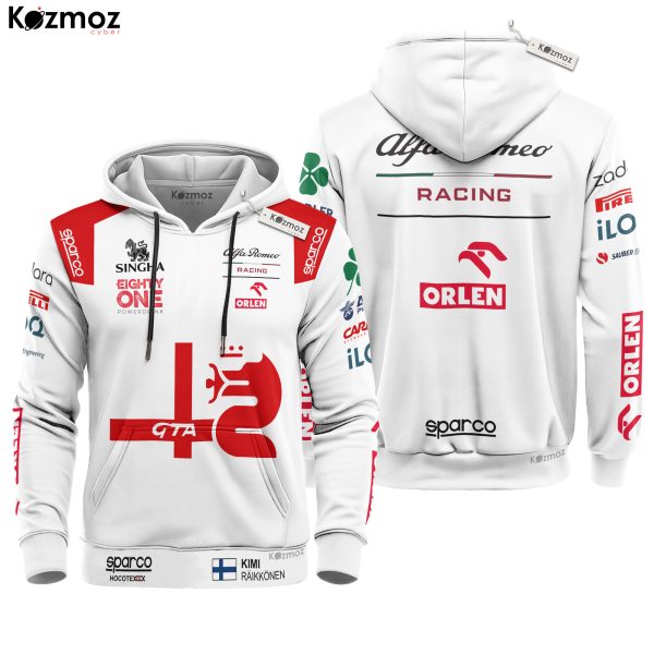 Kimi Raikkonen Racing Costume 2021 Collection - Alfa Romeo Racing Team - 6