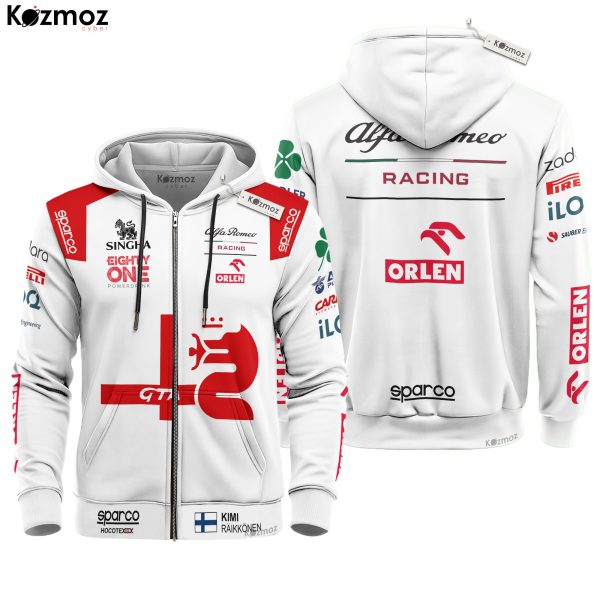 Kimi Raikkonen Racing Costume 2021 Collection - Alfa Romeo Racing Team - 7
