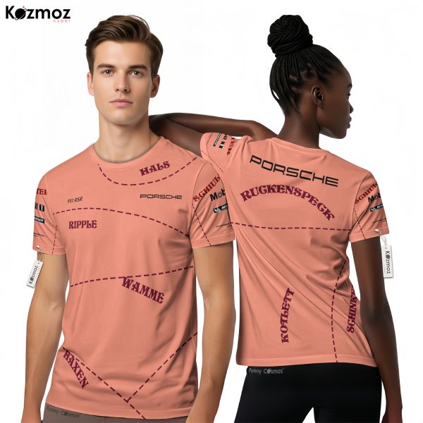 Kévin Estre Porsche Pink Pig Costume Racing Suit - 15