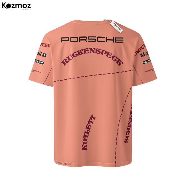 Kévin Estre Porsche Pink Pig Costume Racing Suit - 17