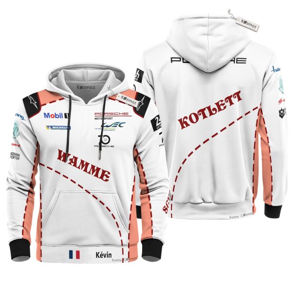 Kévin Estre Porsche Pink Pig Costume Racing Suit - 11