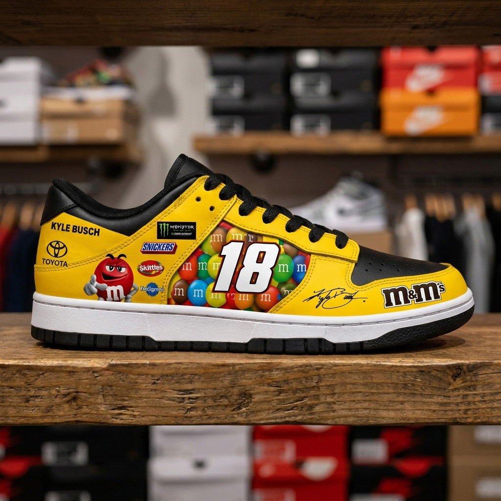 Kyle Busch JGR 2020 Edition Custom SB Dunk - 9