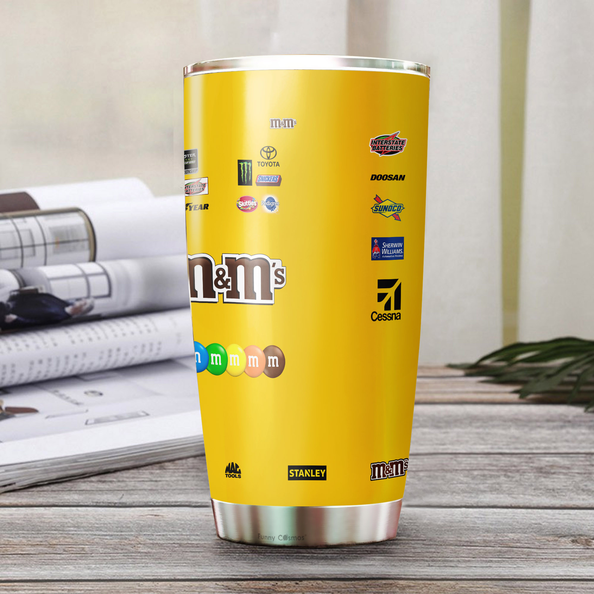 Kyle Busch Joe Gibbs 2020 Tumbler - Tumbler Stainless Steel