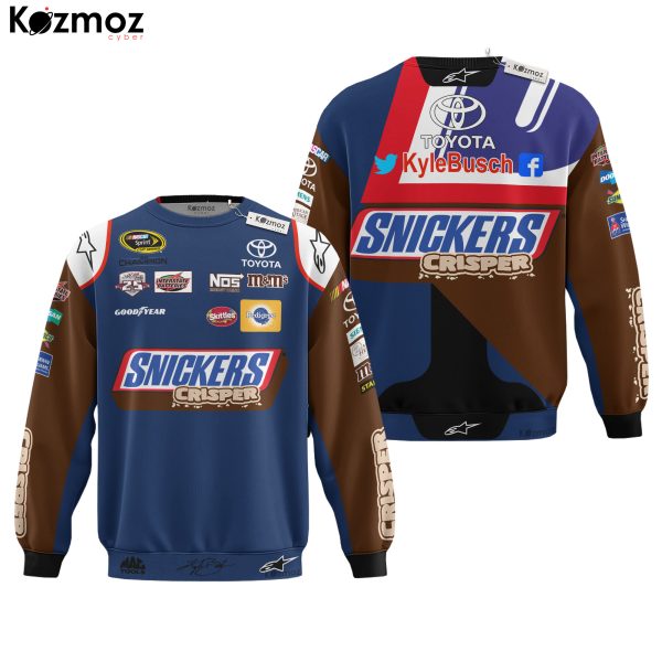 Kyle Busch Racing Costume 2016 Collection - Snickers Crisper NASCAR Racing Team - 9