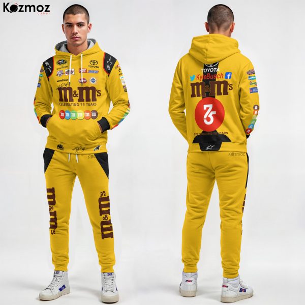 Kyle Busch Racing Costume Signed & Race-Used 2015 - M&M's NASCAR Cup Series Racing Team