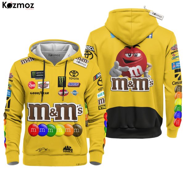 Kyle Busch Racing Suit M&M's 2020 Collection - Joe Gibbs NASCAR Racing - 7