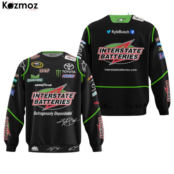 Kyle Busch Signed 2011 Interstate Batteries Collection - Joe Gibbs Racing NASCAR Racing Team - 9