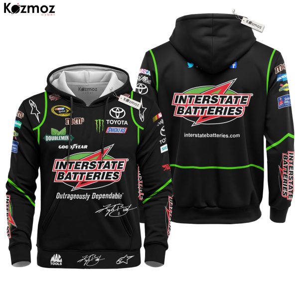 Kyle Busch Signed 2011 Interstate Batteries Collection - Joe Gibbs Racing NASCAR Racing Team - 7