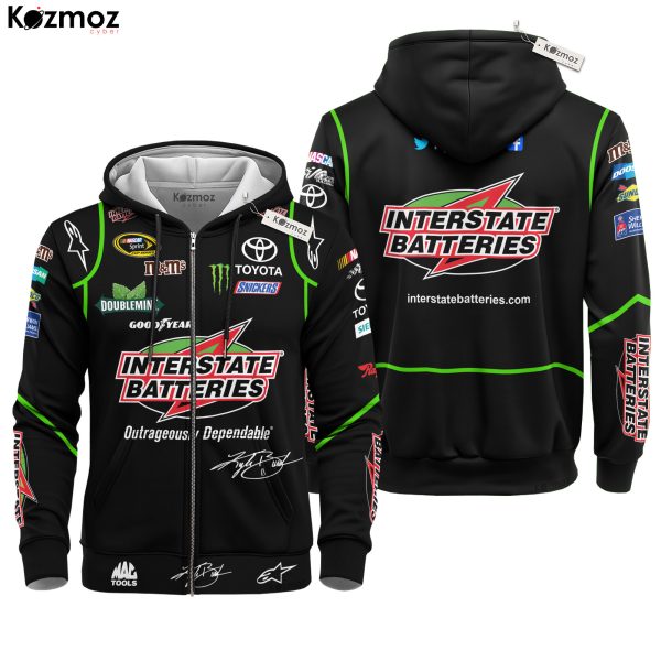 Kyle Busch Signed 2011 Interstate Batteries Collection - Joe Gibbs Racing NASCAR Racing Team - 8