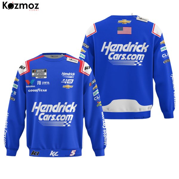 Kyle Larson Racing Firesuit Costume Race Weekend Sweep Bristol 2025 Collection - Hendrick Motorsports NASCAR Racing Team - 9