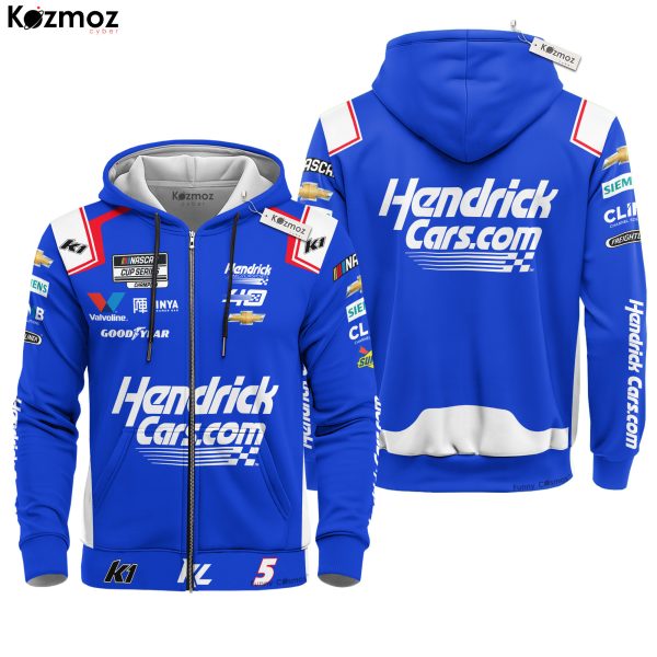 Kyle Larson Racing Firesuit Costume Race Weekend Sweep Bristol 2025 Collection - Hendrick Motorsports NASCAR Racing Team - 8