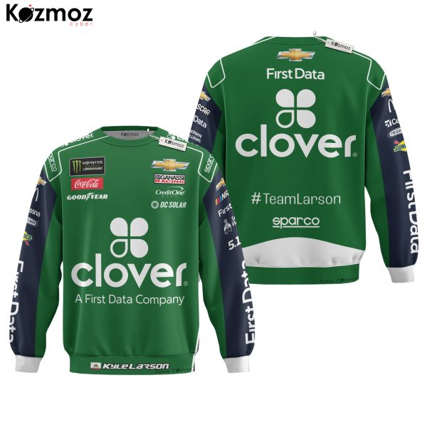 Kyle Larson Racing Firesuit Costume Signed & Race-Used 2018 Collection - Hendrick Motorsports NASCAR Racing Team - 9