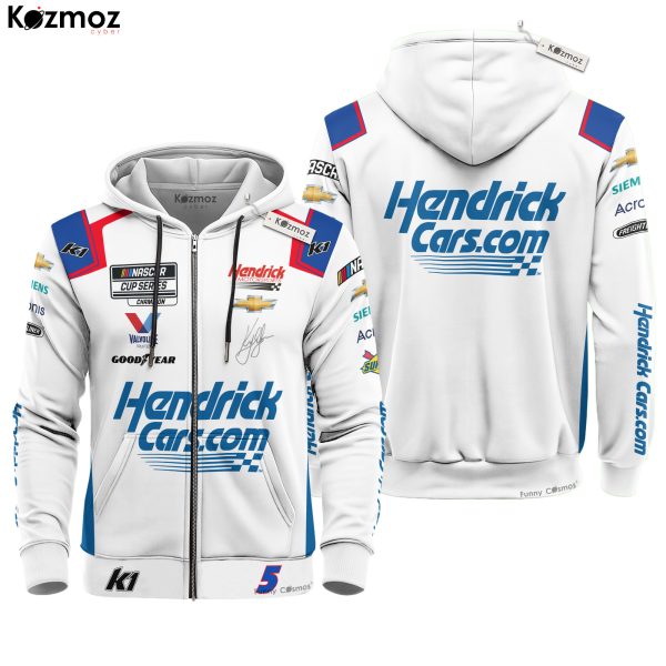 Kyle Larson Racing Firesuit Costume Signed & Race-Used 2022 Collection - Hendrick Motorsports NASCAR Racing Team - 8