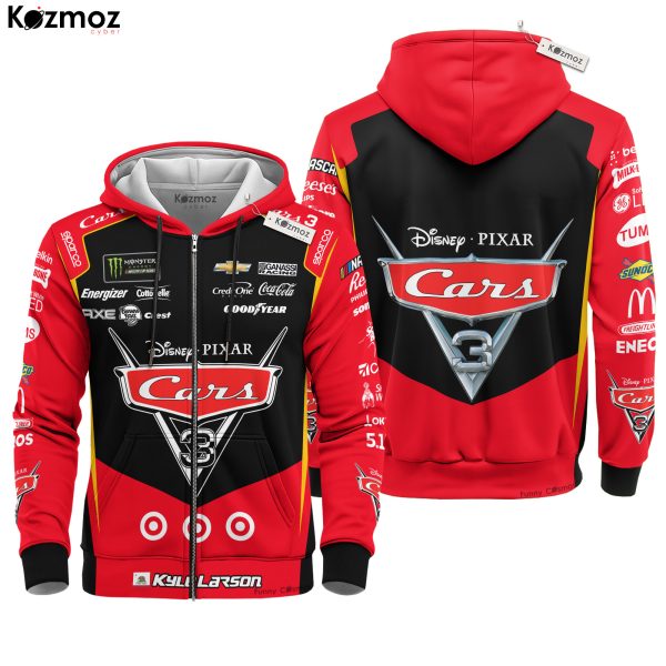 Kyle Larson Racing Firesuit Costume Target Cars 3 Pit Box 2017 Collection - Chip Ganassi Racing NASCAR Racing Team - 8