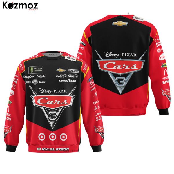 Kyle Larson Racing Firesuit Costume Target Cars 3 Pit Box 2017 Collection - Chip Ganassi Racing NASCAR Racing Team - 9
