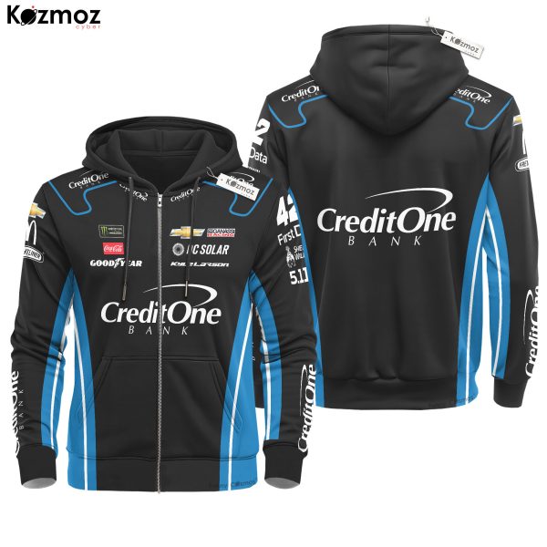 Kyle Larson Racing Hoodie Ganassi Racing Collection - NASCAR Racing Team - 7