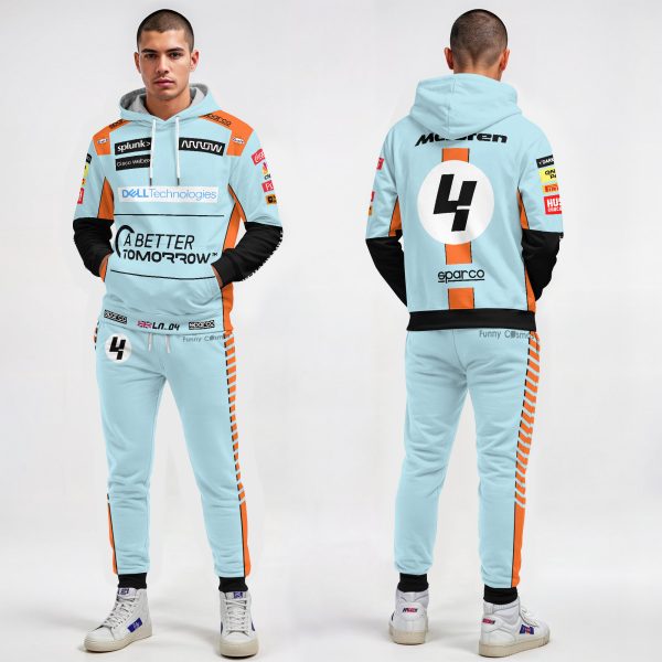 Last Lap Lando ML F1 Monaco GP Gulf Edition Costume Racing Suit