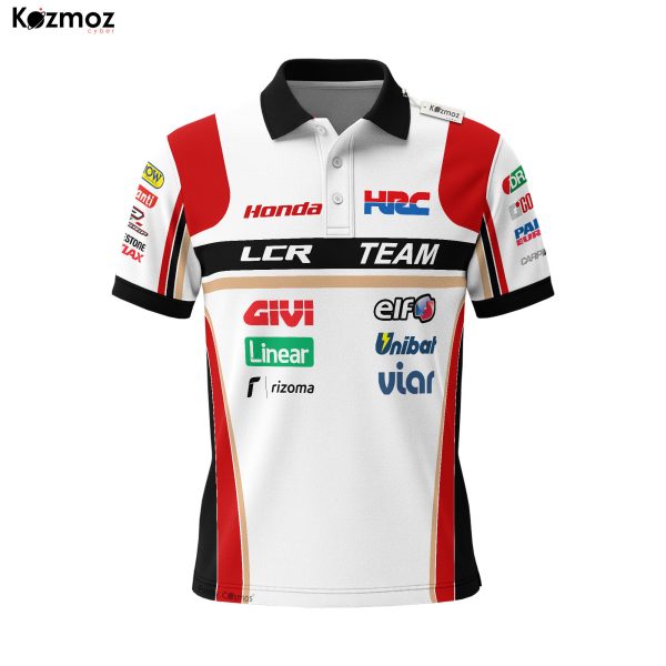 LCR Honda MotoGP Racing Polo Shirt Team Givi Racing Polo Shirt - 6