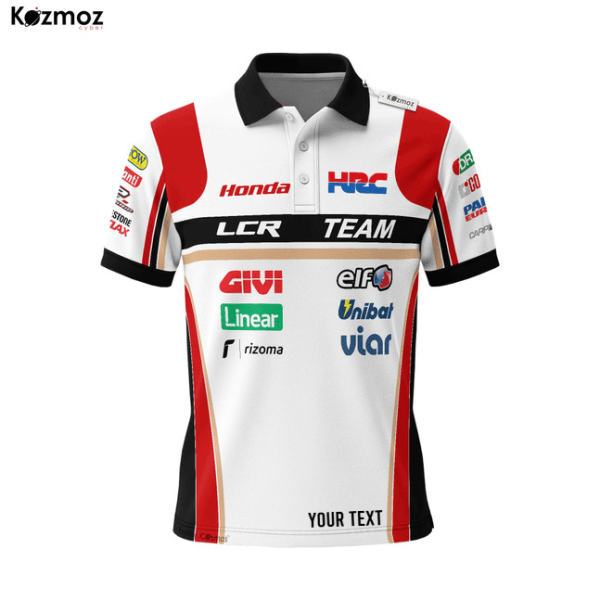 LCR Honda MotoGP Racing Polo Shirt Team Givi Racing Polo Shirt - 7