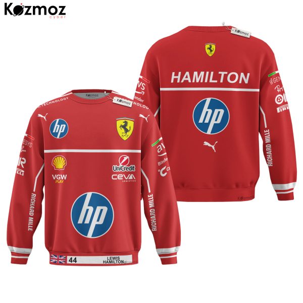 Lewis Hamilton Racing Costume HP 2025 Collection - SF Racing Team - 11