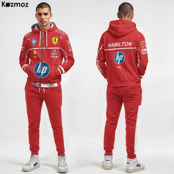 Lewis Hamilton Racing Costume HP 2025 Collection - SF Racing Team - 8