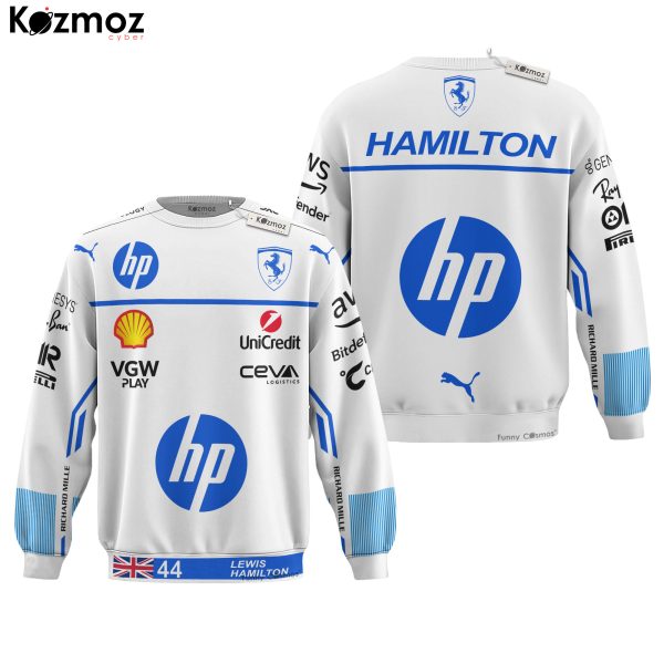 Lewis Hamilton Racing Suit 2025 Monaco GP Collection - SF Racing Team - 9