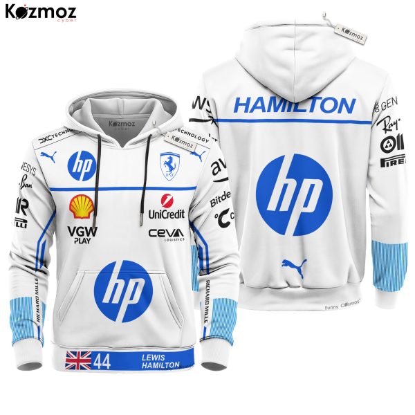 Lewis Hamilton Racing Suit 2025 Monaco GP Collection - SF Racing Team - 7