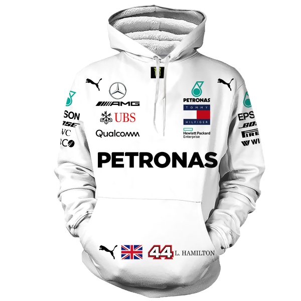 Lewis Hamilton Shirt Hoodie Racing Uniform Clothes Grand Prix Sweatshirt Zip Hoodie Sweatpant - 8