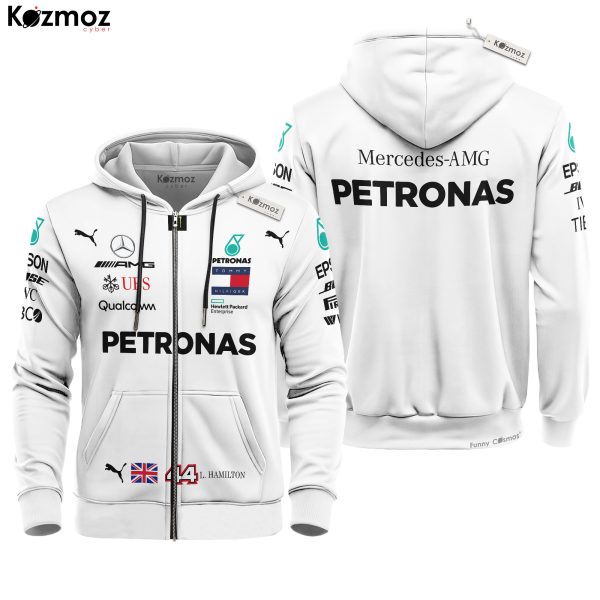 Lewis Hamilton Shirt Hoodie Racing Uniform Clothes Grand Prix Sweatshirt Zip Hoodie Sweatpant - 9