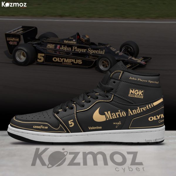 Lotus Mario Andretti Custom Shoes Ford-Cosworth 79 Livery 1978 Racing Shoes - 6