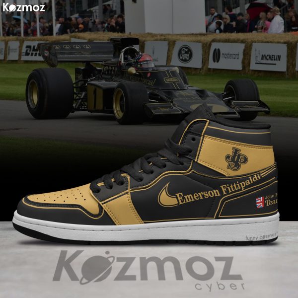 Lotus Team Emerson Fittipaldi Custom Shoes Ford-Cosworth 72D Livery 1972 Racing Shoes - 5
