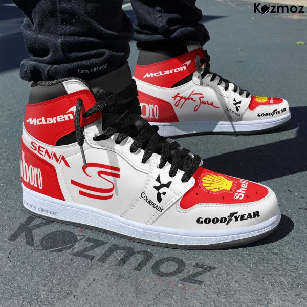 Magic Senna JD1 Sneakers McLaren MP4-8 1993 Custom Racing Shoes - 6