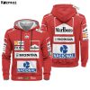 Magic Senna McLaren Grand Prix Hoodie - Tag Heuer Personalized Sweater with OMP, Nacional, Marlboro, Honda, Shell & BOSS Fashion Design
