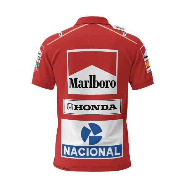 Magic Senna Polo Shirt 1988 - McLaren Honda Team - 7