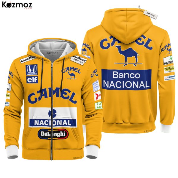 Magic Senna Racing Costume Camel 1987 Collection - Lotus Racing Team - 12