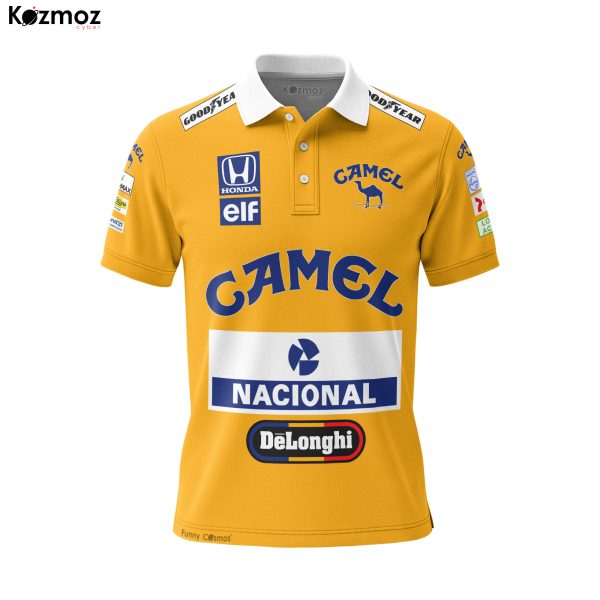 Magic Senna Racing Costume Camel 1987 Collection - Lotus Racing Team - 11