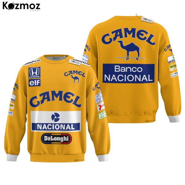 Magic Senna Racing Costume Camel 1987 Collection - Lotus Racing Team - 13