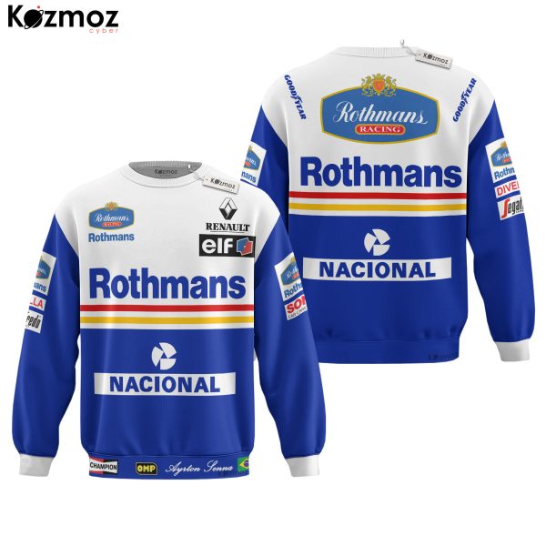 Magic Senna Racing Costume Rothmans 1994 Collection - Williams Renault Racing Team - 12