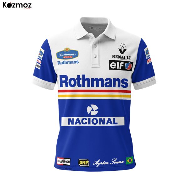 Magic Senna Racing Costume Rothmans 1994 Collection - Williams Renault Racing Team - 14