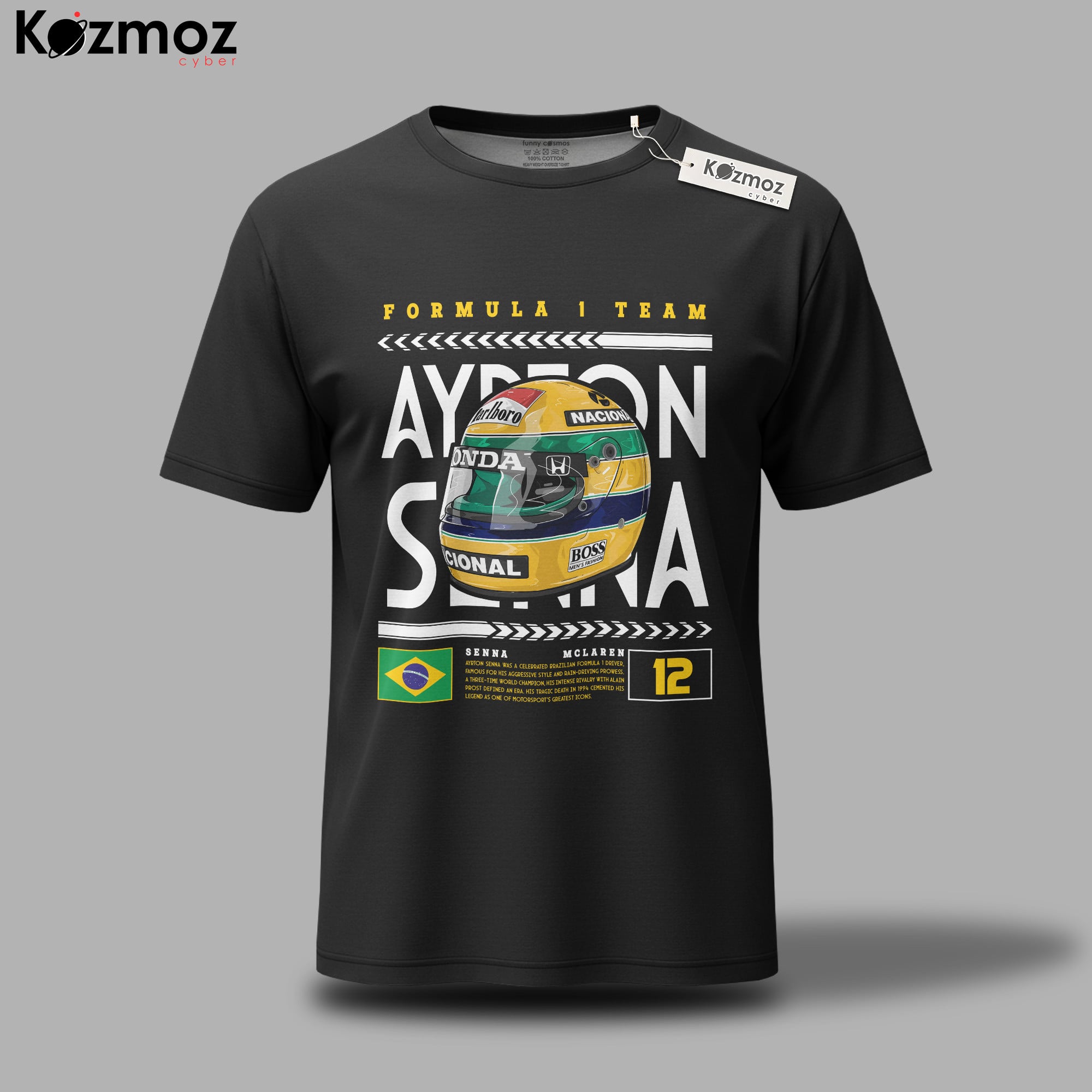 Magic Senna Racing Shirt - Marlboro Racing Team
