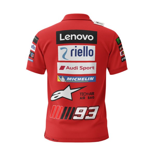 Marc Marquez 2025 MotoGP World Champion Custom Polo Shirt - 7