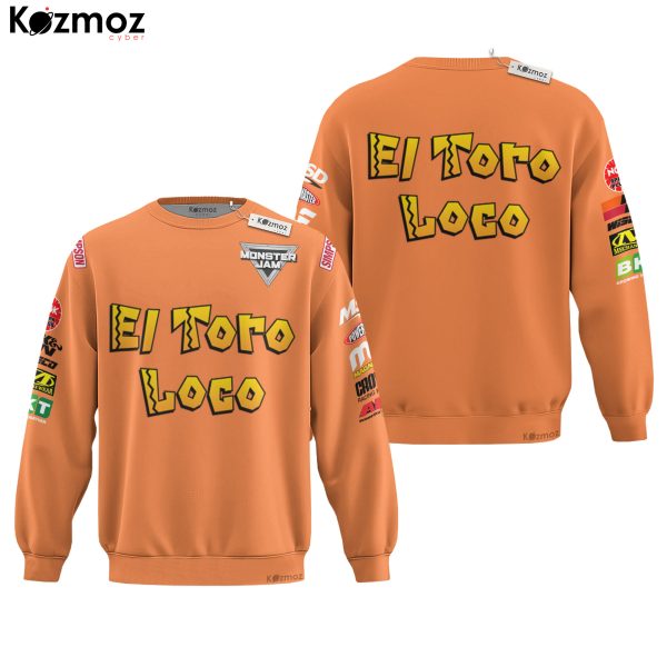 Marc McDonald El Toro Loco Monster Truck Racing Costume Collection - Monster JamTeam - 9