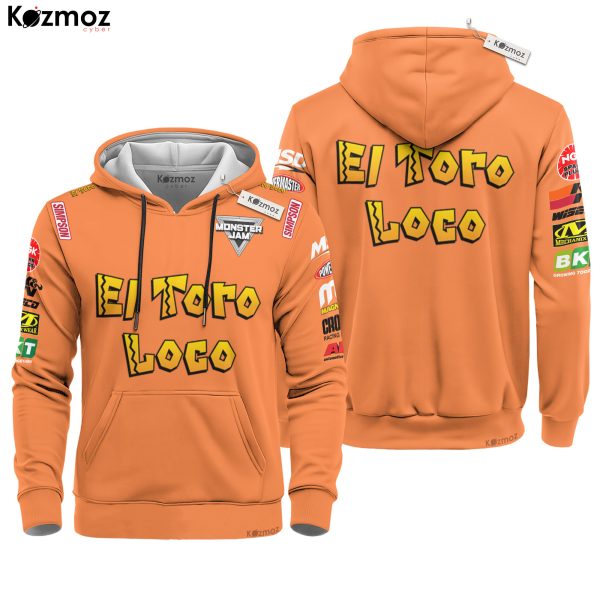 Marc McDonald El Toro Loco Monster Truck Racing Costume Collection - Monster JamTeam - 7