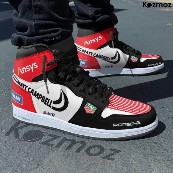 Matt Campbell Porsh Custom Shoes 963 LMH Livery 2024 JD1 Racing Shoes - 5