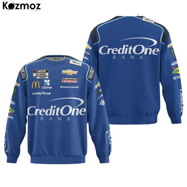 Matt Kenseth Racing Suit Credit One Bank 2020 Collection - NASCAR Racing Team - 9