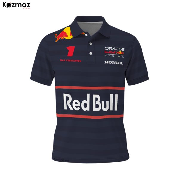 Max Verstappen 2025 Racing Polo Shirt Oracle RBR Polo Team - 6