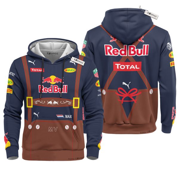 Max Verstappen F1 Austrian GP 2016 Lederhosen Livery Costume Racing Suite - 9
