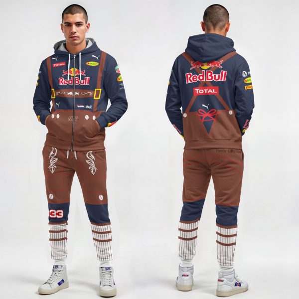 Max Verstappen F1 Austrian GP 2016 Lederhosen Livery Costume Racing Suite - 8