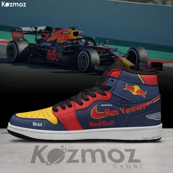 Max Verstappen F1 High-Top RBR 2021 Custom Racing Shoes - 5